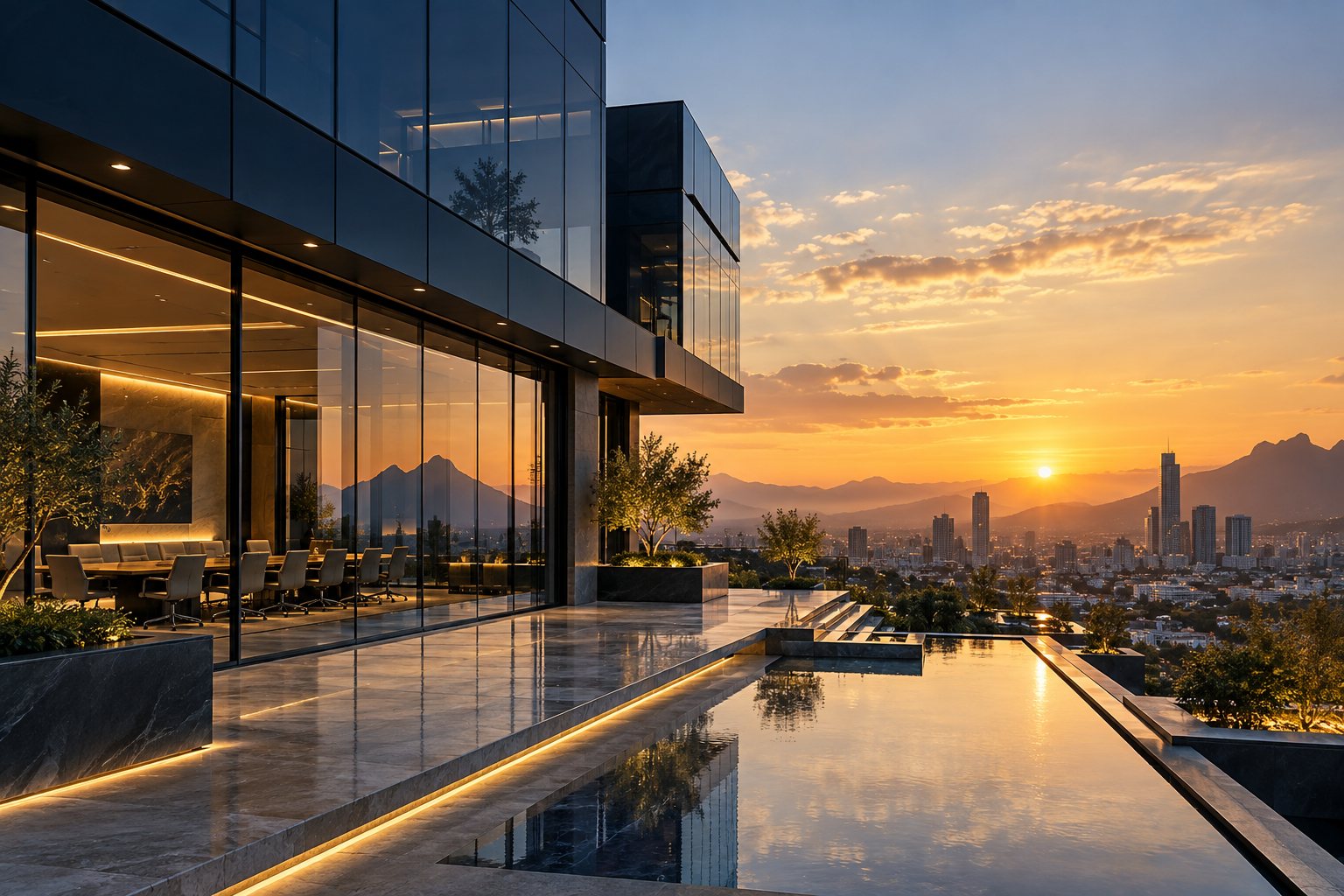 Espacio corporativo moderno